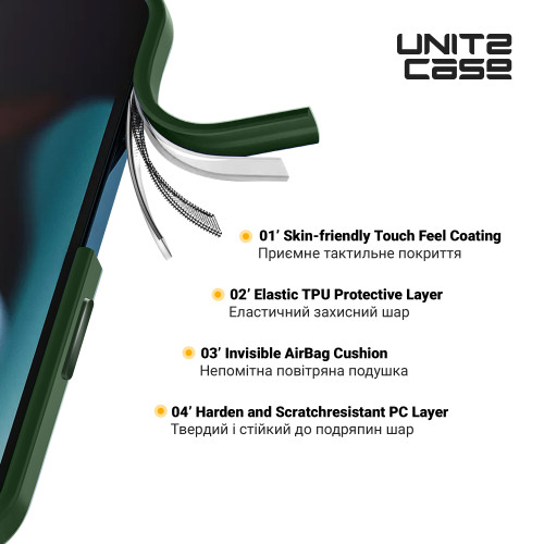 Чохол ArmorStandart UNIT2 для Google Pixel 9 Pro XL Green