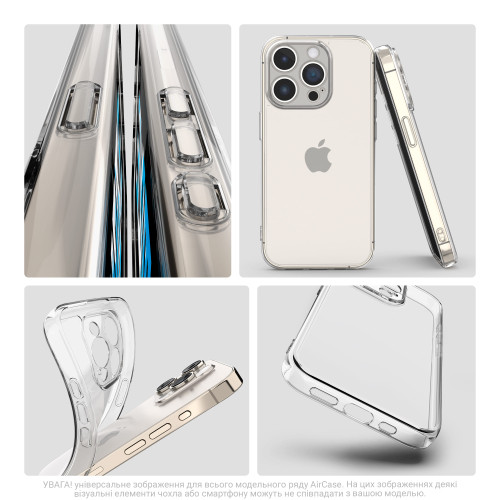 Чохол ArmorStandart Air для Google Pixel 9 Pro XL Camera Cover Clear