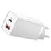 МЗП Baseus GaN2 Lite Quick Charger 65W (1 Type-C + 1 USB) White МЗП Baseus GaN2 Lite Quick Charger 65W (1 Type-C + 1 USB) White