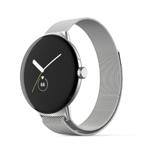 Ремінець ArmorStandart Milanese Magnetic Band для Google Pixel Watch / Watch 2 Silver