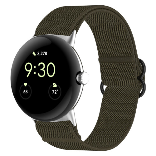 Ремінець нейлоновий ArmorStandart для Google Pixel Watch / Watch 2 Dark Green