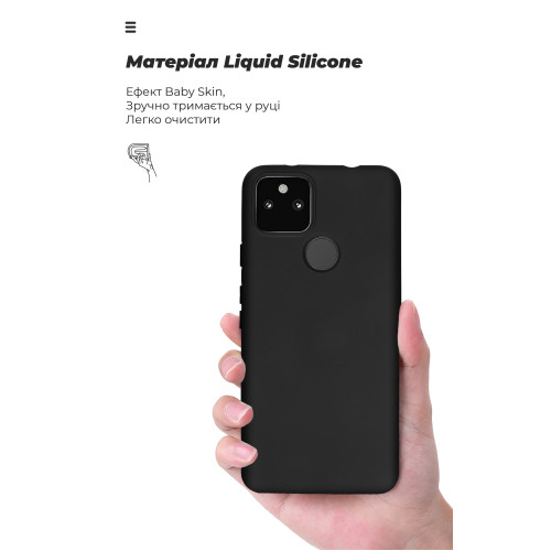 Чохол ArmorStandart ICON для Google Pixel 5a 5G Black