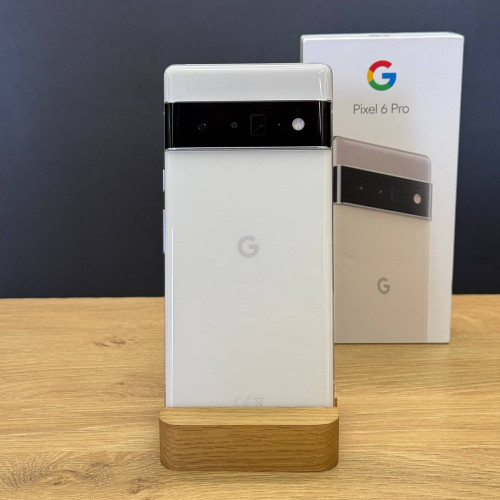 Вживаний смартфон Google Pixel 6 Pro 128Gb Cloudy White US (Ідеальний+ стан)