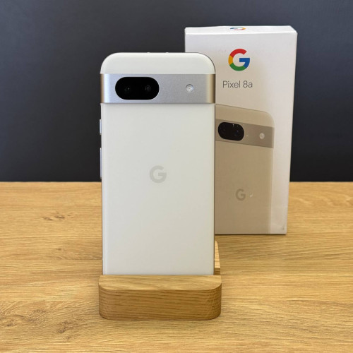 Вживаний смартфон Google Pixel 8a 128GB Porcelain (Ідеальний+ стан)
