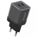 МЗП Proove Pure GaN Max 67W (Type-C + Type-C) Black