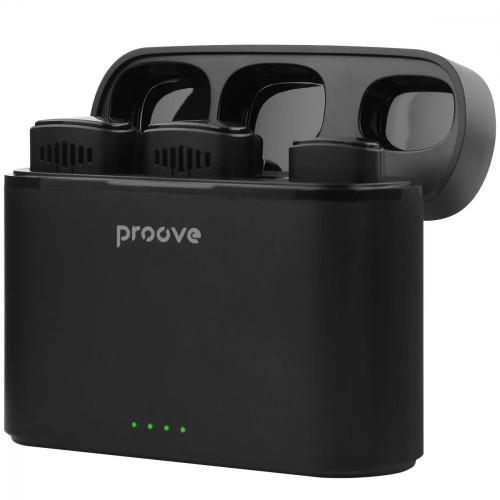 Бездротовий петличний мікрофон Proove Demo Type-C Black Бездротовий петличний мікрофон Proove Demo Type-C Black