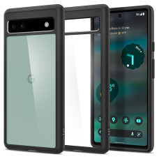 Чохол Spigen Ultra Hybrid для Google Pixel 6a Matte Black Чохол Spigen Ultra Hybrid для Google Pixel 6a Matte Black