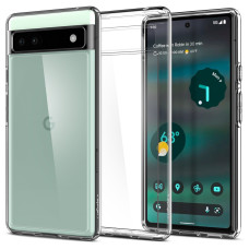 Чохол Spigen Ultra Hybrid для Google Pixel 6a Crystal Clear Чохол Spigen Ultra Hybrid для Google Pixel 6a Crystal Clear