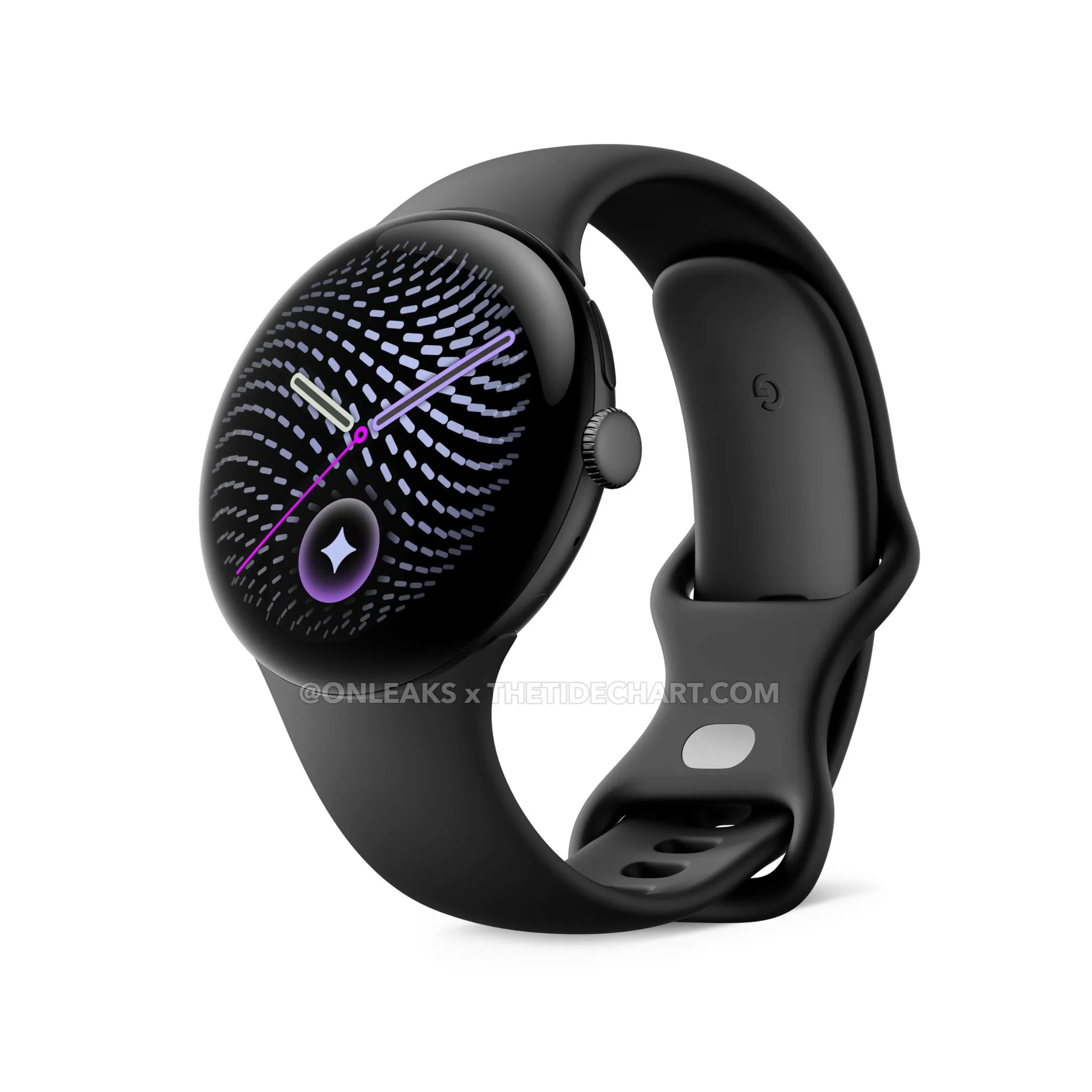 Google Pixel Watch 5 у кольорі Dark Anthracite