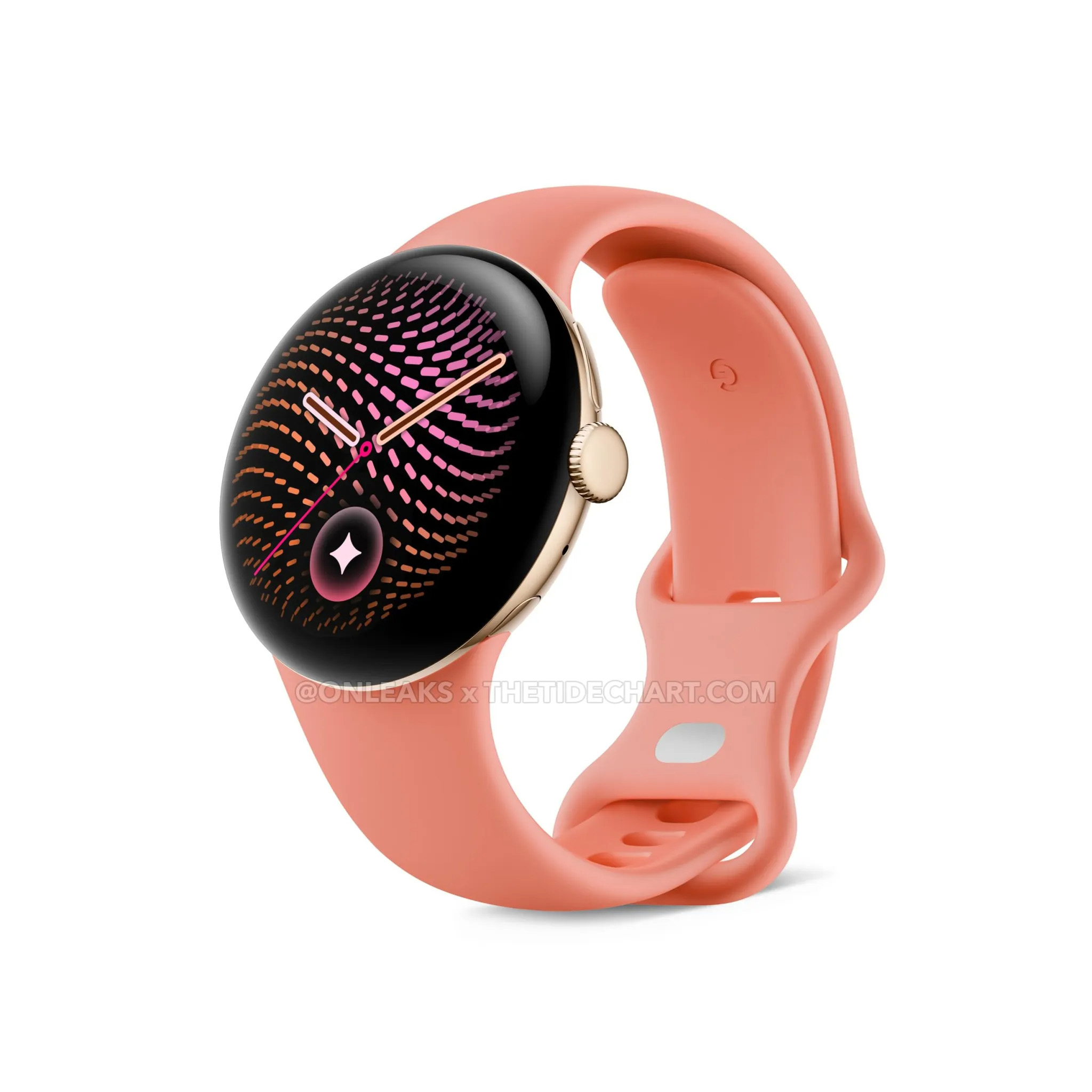 Google Pixel Watch 5 у кольорі Warm Gold