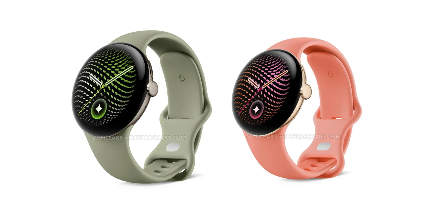 Google Pixel Watch 5 у кольорах Pyrite та Warm Gold